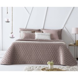 Bedspread Naroa Malva 235x270 cm