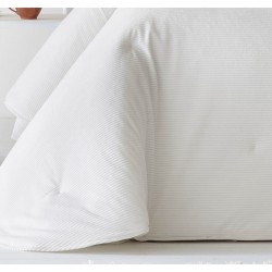 Lovatiesė Nilo Blanco 250x270 cm, su 2 pagalvėlių užvalkalais