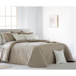 Bedspread Nilo Beig 235x270 cm, 2 pillow cases included