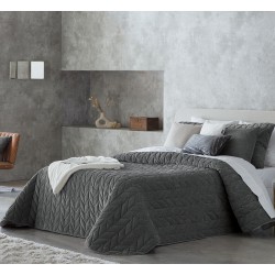 Bedspread Arum Gris 250x270 cm