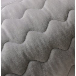 Blanket path Naroa Gris 55x230 cm velvet