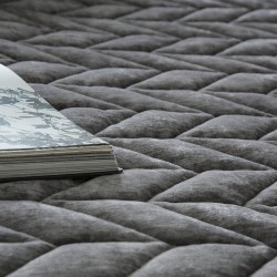 Bedspread Arum Gris 180x270 cm
