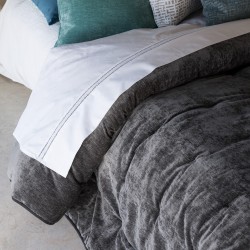 Bedspread Detroit Gris 270x270 cm
