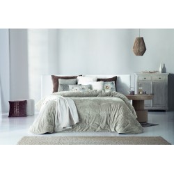 Покрывало Mirabela Taupe 250x270 cm, 2 наволочки включены