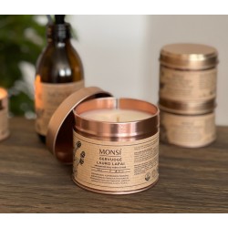 Aromatic candle Monsi, Blackberry + bay leaf