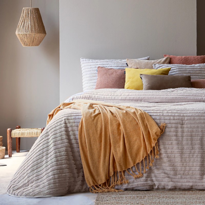 Bedspread Brisa Beig 250x270 cm