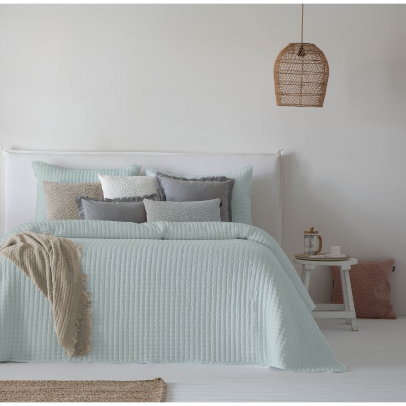 Bedspread Azara Verde 250x270 cm, 2 pillow cases included