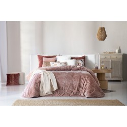 Narzuta Mirabela Rose 250x270 cm, i 2 pokrowce na poduszki