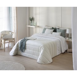 Lovatiesė Arlet Beig 250x270 cm, su 2 pagalvėlių užvalkalais, velvetas