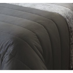 Narzuta Arlet Gris 250x270 cm, i 2 pokrowce na poduszki