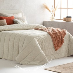 Bedspread Lulu Beig 270x270 cm