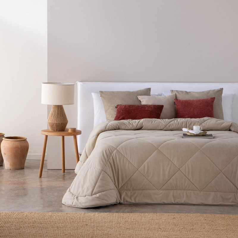 Bedspread Anelka Camel 235x270 cm