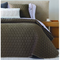 Lovatiesė Naroa Marron 235x270 cm velvetas